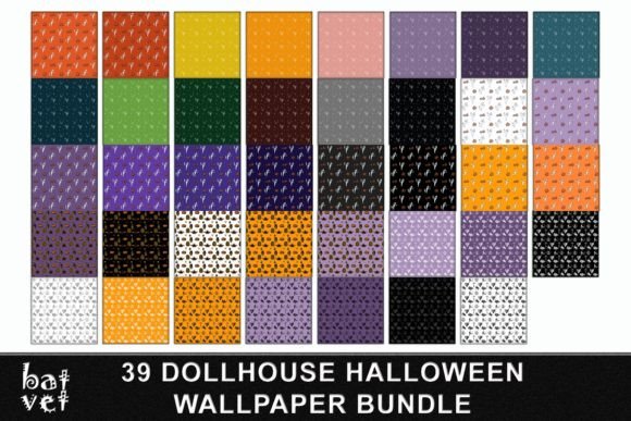 Download Dollhouse Halloween Wallpaper Bundle - Halloween wallpaper Collection