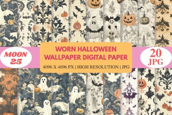 Download Worn Halloween Wallpaper Digital Paper - Halloween wallpaper Collection